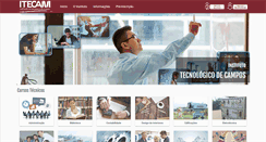 Desktop Screenshot of itecam.com.br